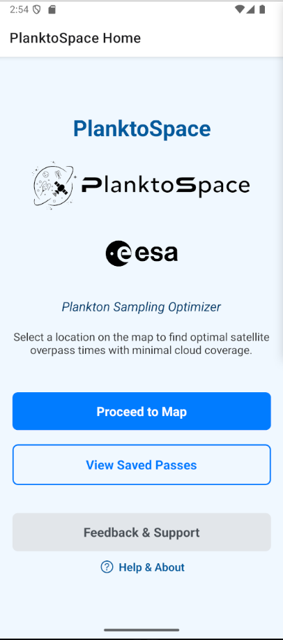 PlanktoSpace App